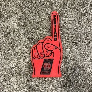 Portland Trailblazers foam finger